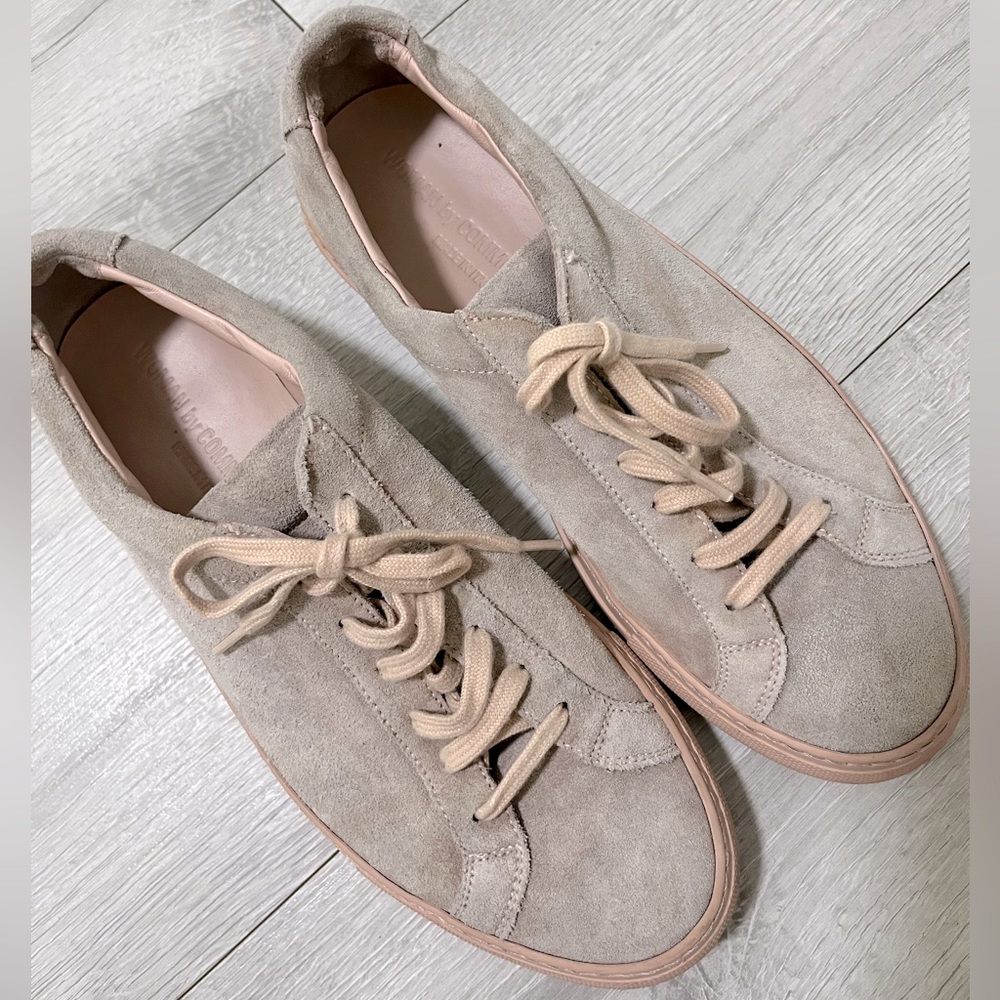 Common Projects Suede Achilles Sneakers Size 38/8 USA